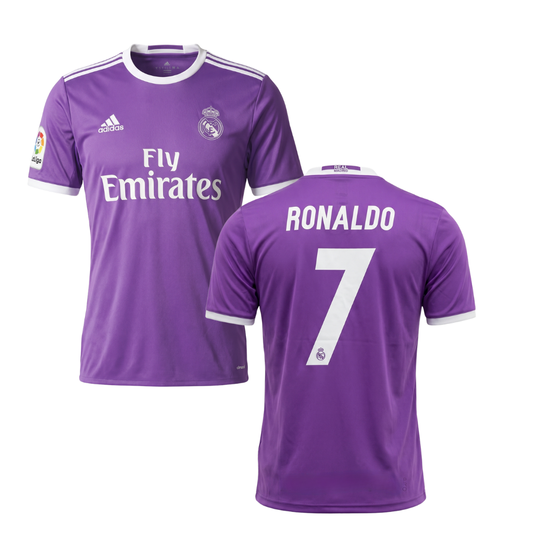 CLASSIC REAL MADRID SHIRT 2016/17 RONALDO CUSTOMISATION