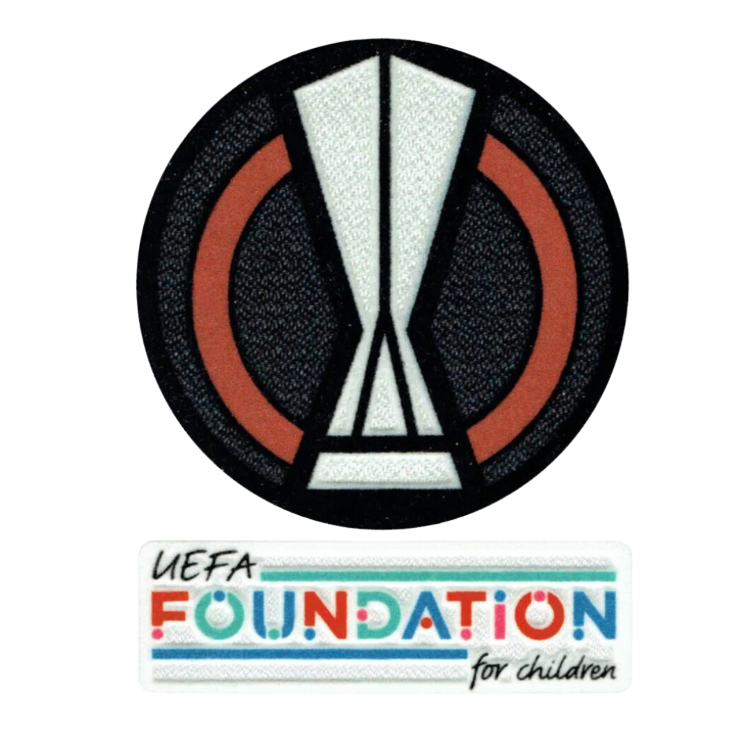21-22 Europa League + Foundation Patch Match Worn