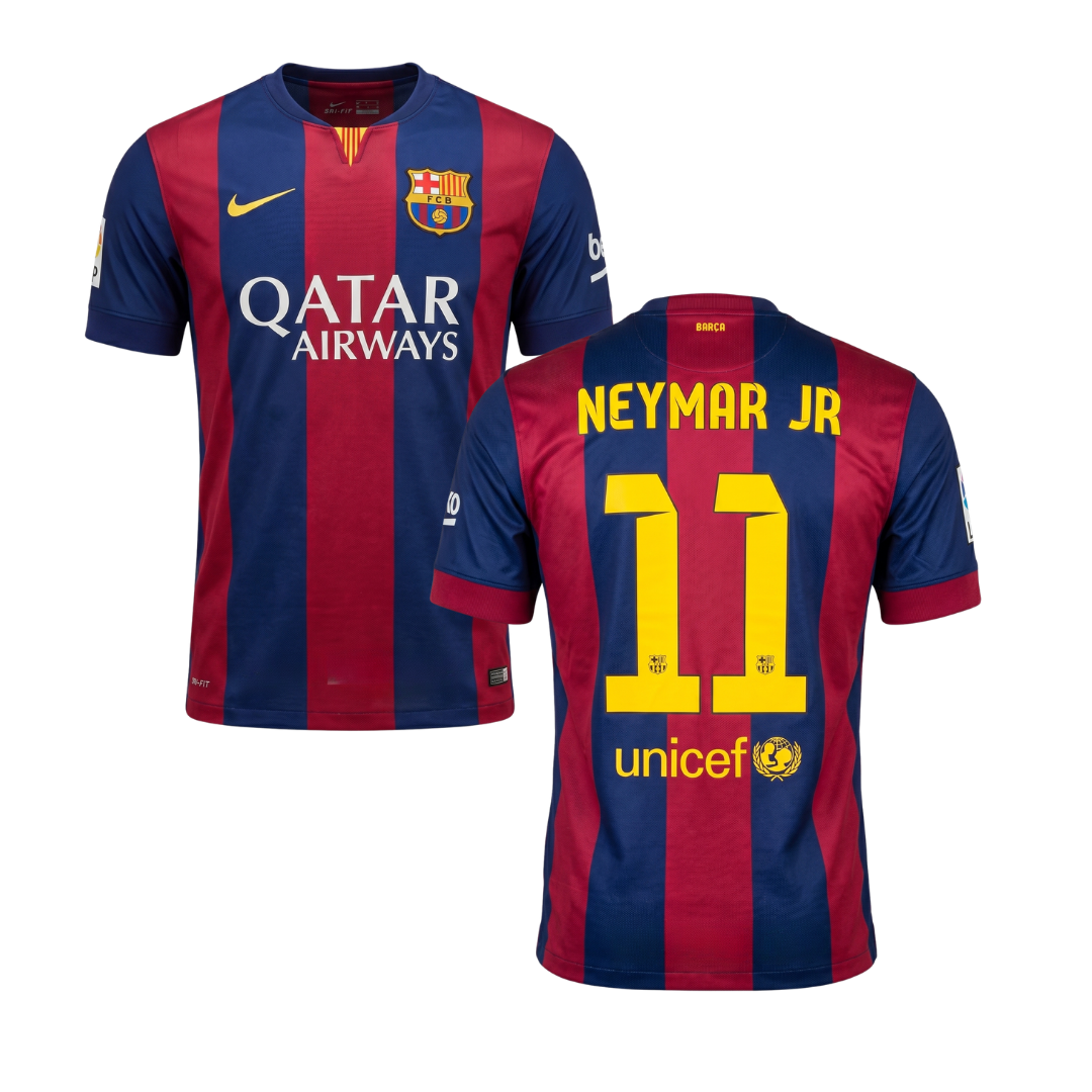 BARCELONA 2016/17 RETRO SHIRT NEYMAR CUSTOMISATION