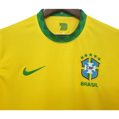 Retro Brazil Home Shirt 2020/21