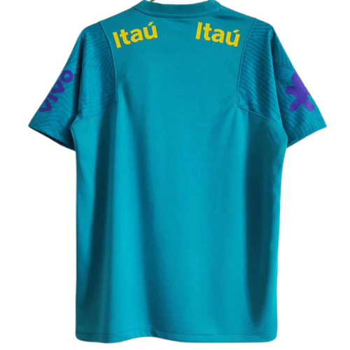 Retro Blue Brazil Training Shirt 2020/21