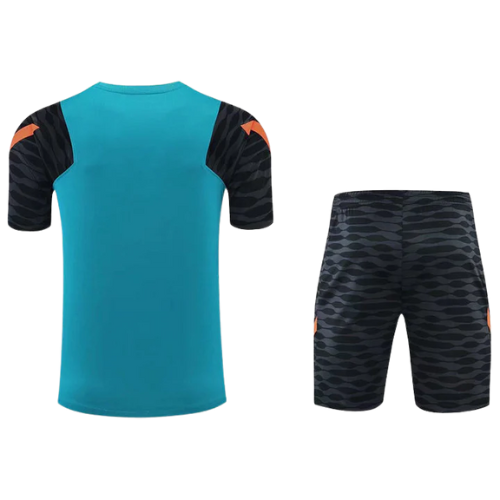 BLUE TRAINING KIT SHIRT + SHORTS CHELSEA 2021/22