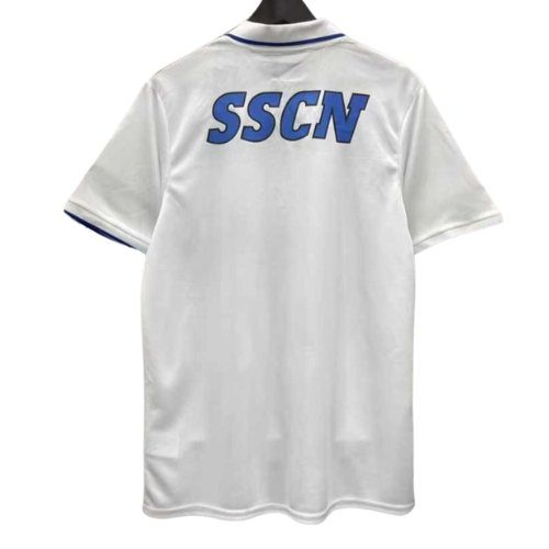 WHITE NAPOLI SHORT-SLEEVE POLO SHIRT 2023