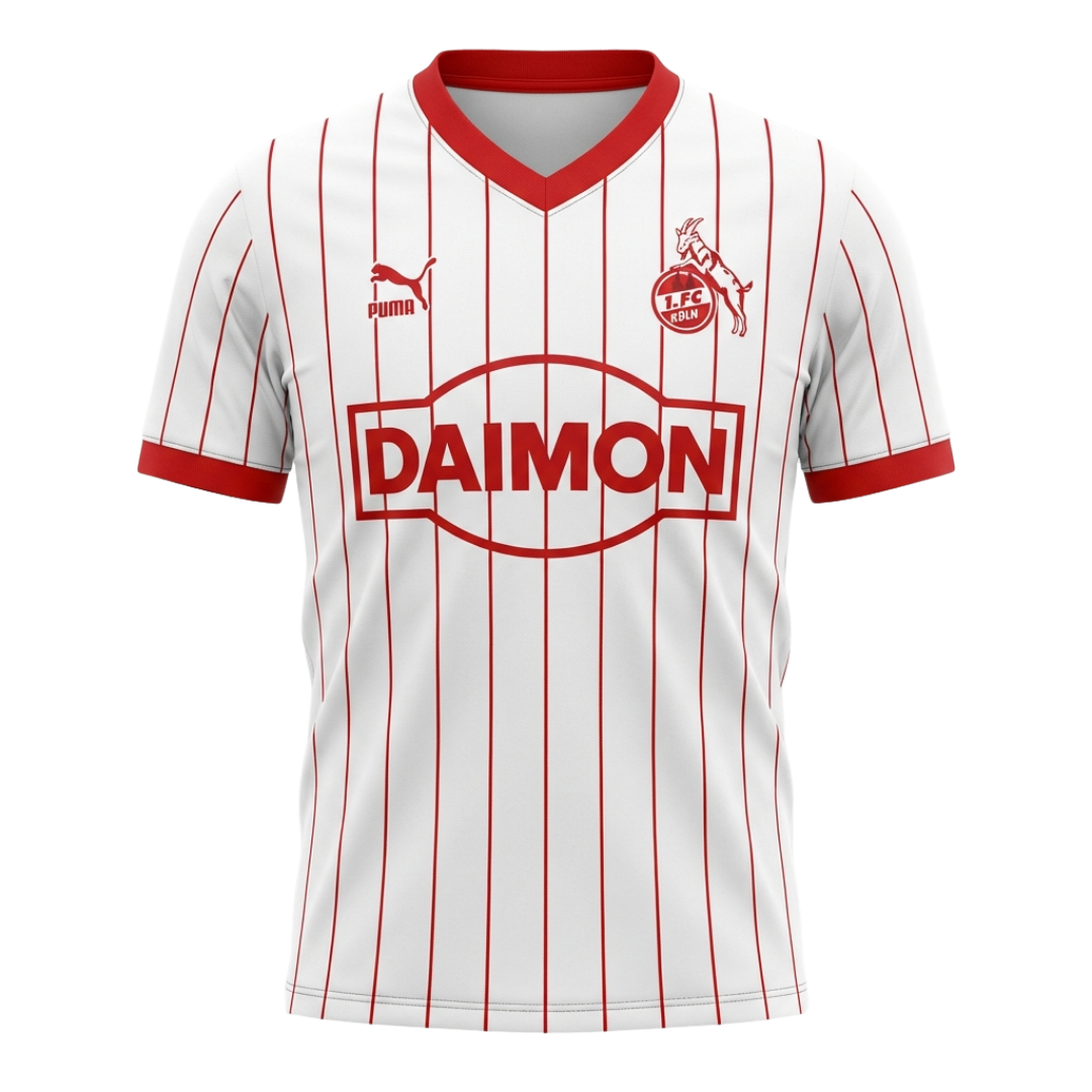 Away Shirt FC Köln 1985/86 Retro