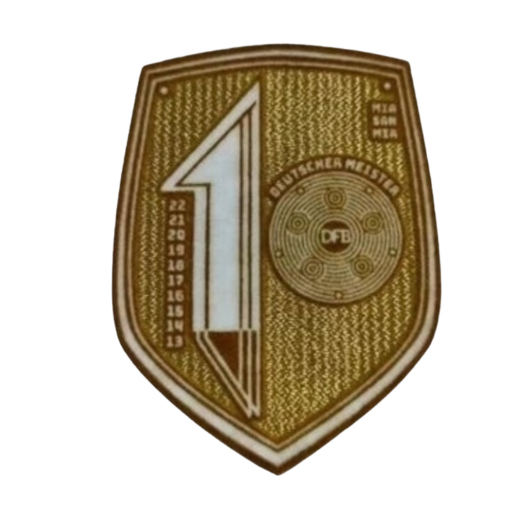 10-Time Bundesliga Champions Badge – Bayern Monaco