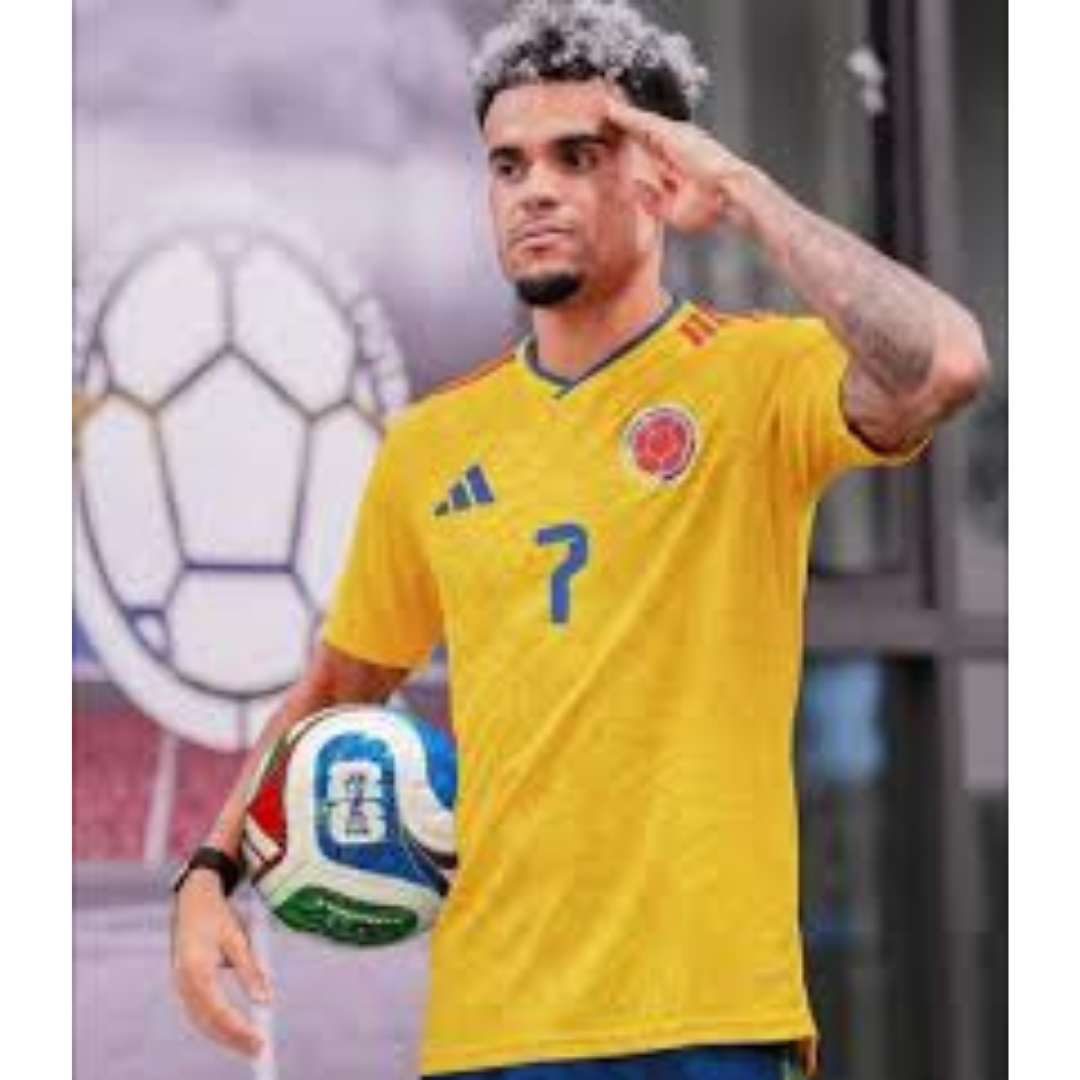 Shirt Colombia Home 2026/27 Customisation Luis Diaz