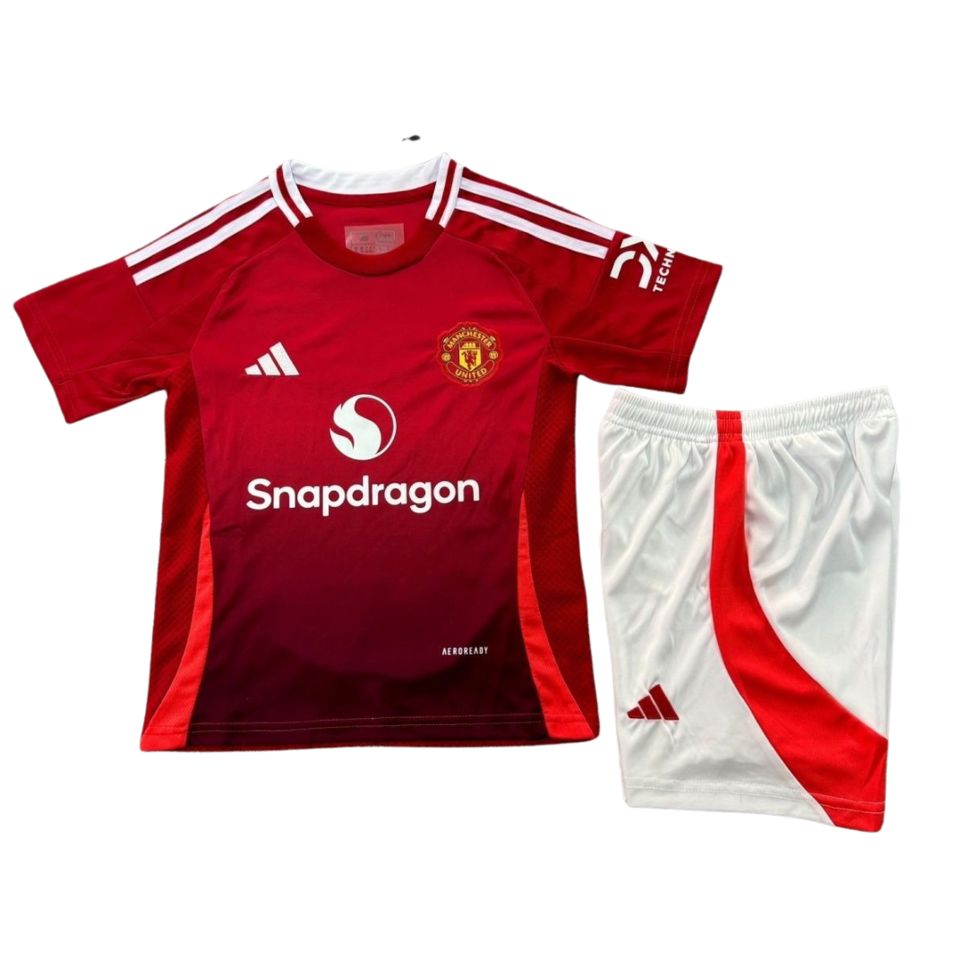 Manchester United Home Kids' Kit 2024/25