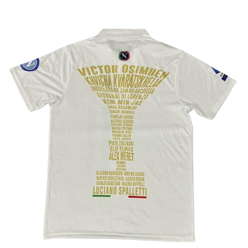 White Napoli Scudetto Shirt 22/23