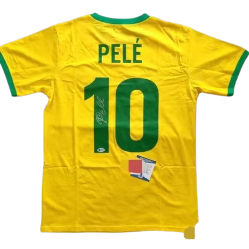 BRAZIL SHIRT SIGNED BY PELÉ