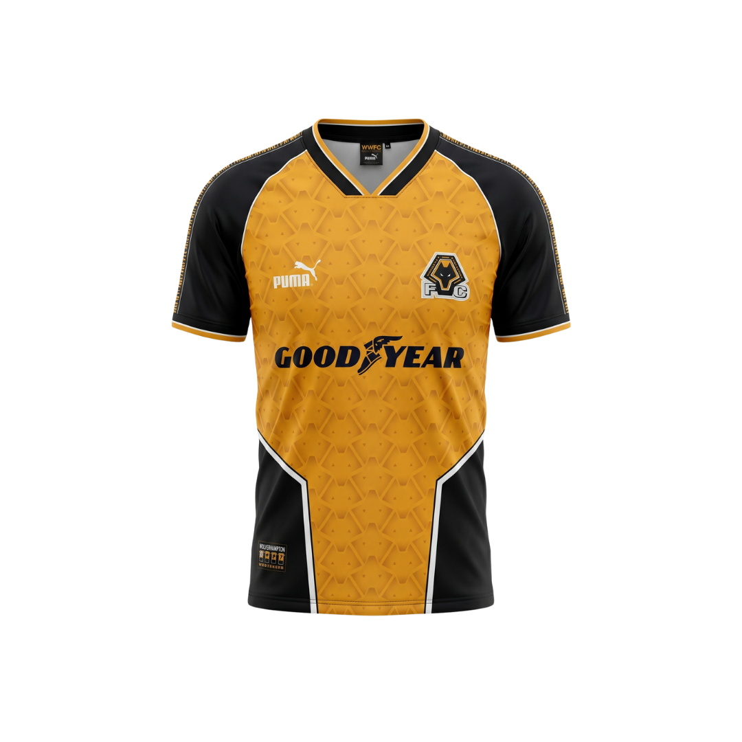JERSEY RETRO WOLVERHAMPTON HOME 1996/98