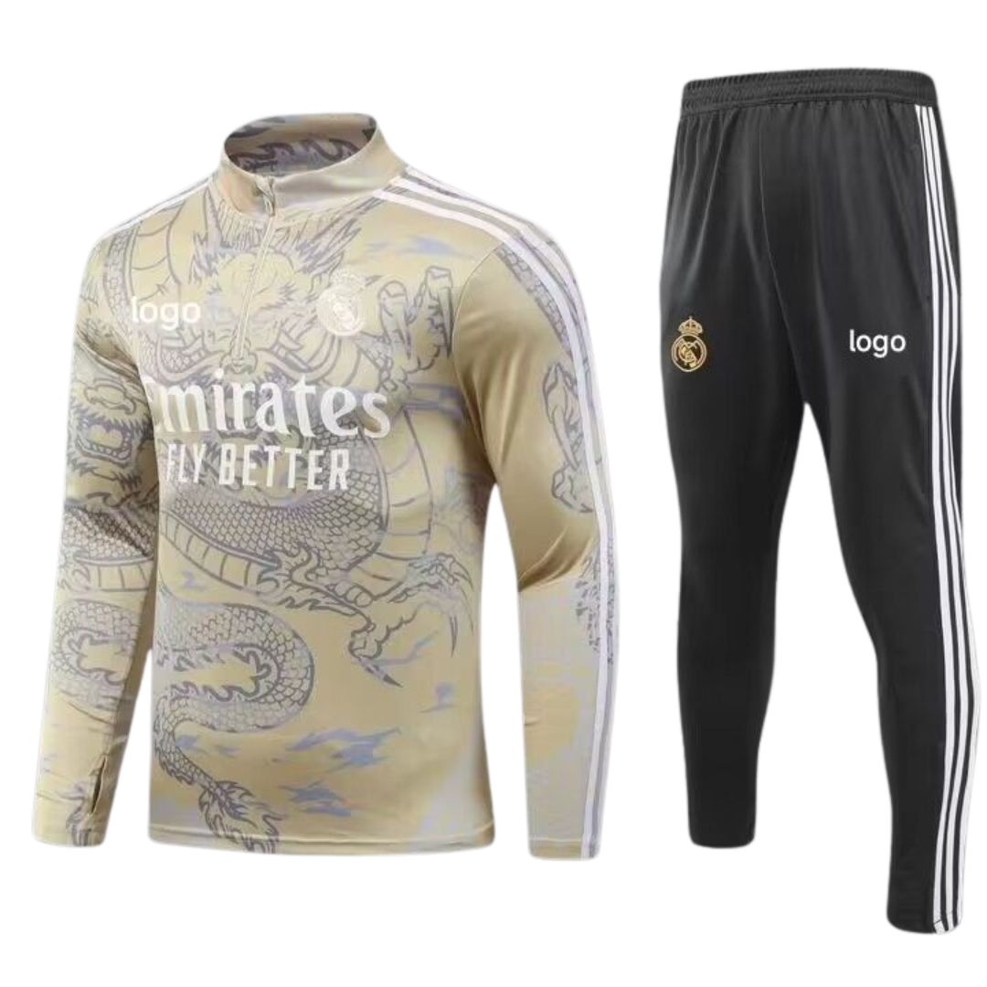 Real Madrid Tracksuit Kit 2024/25
