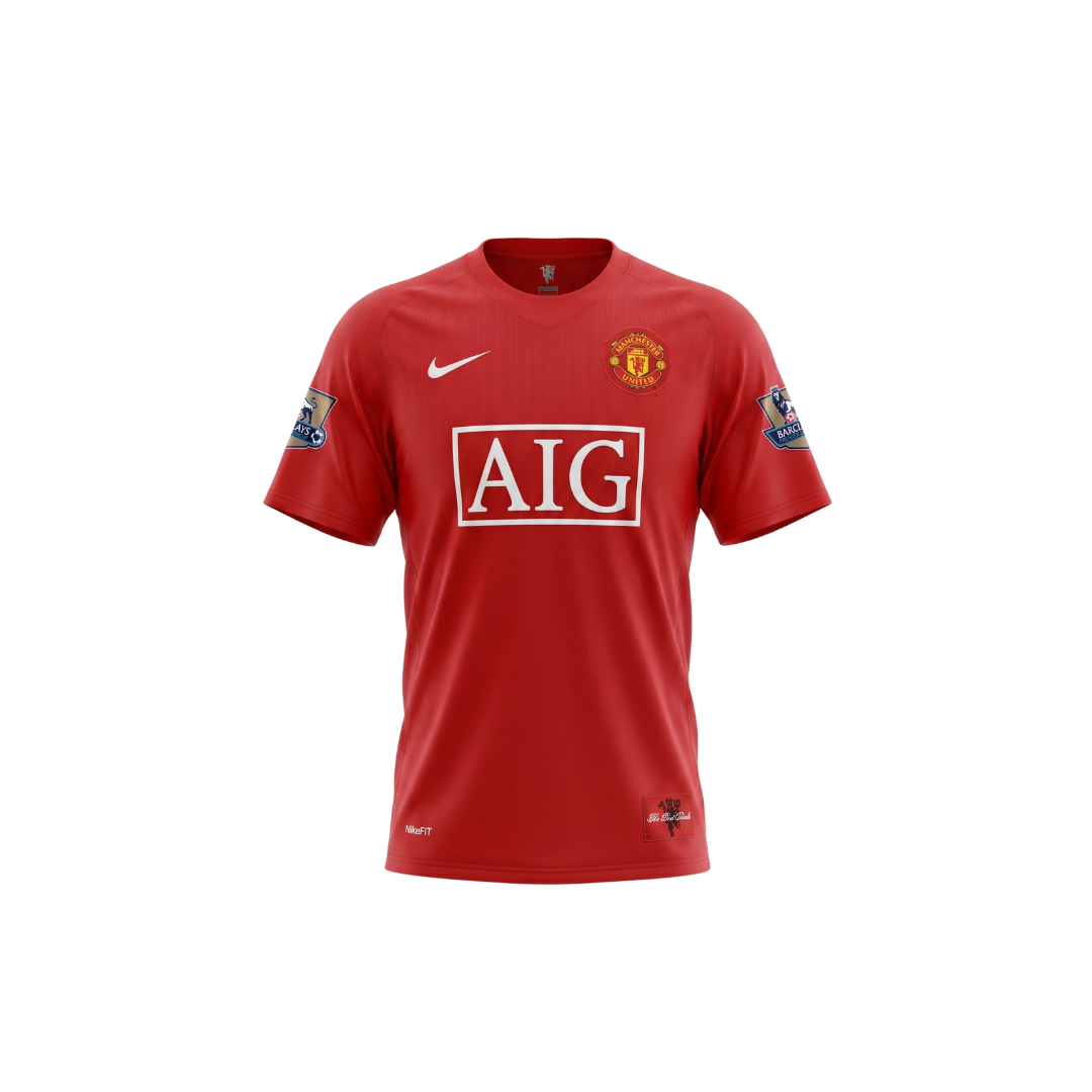 JERSEY RETRO MANCHESTER UNITED HOME 2008/09