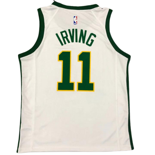 WHITE-YELLOW-GREEN CELTICS 2021/22 NBA VEST