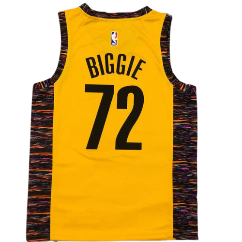 YELLOW NBA VEST "BED-STUY" BROOKLYN NETS 2021/22