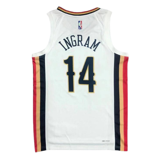 NBA NEW ORLEANS PELICANS CITY EDITION WHITE VEST 2021/22