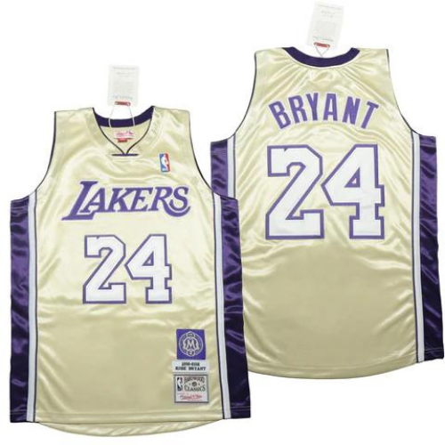 RETRO NBA VEST K.BRYANT N.24 LOS ANGELES LAKERS MAMBA HALL OF FAME