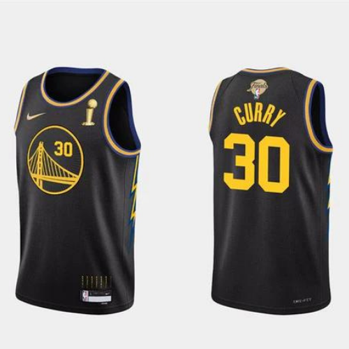 Black NBA Golden State Warriors Finals Vest 2022/23