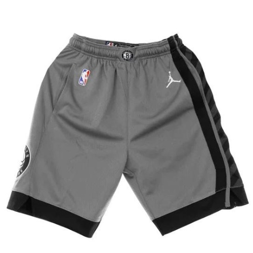 NBA Brooklyn Nets Grey Shorts 2019/20