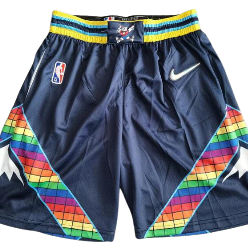 NBA Denver Nuggets Multicolour City Edition 2021/22 Shorts