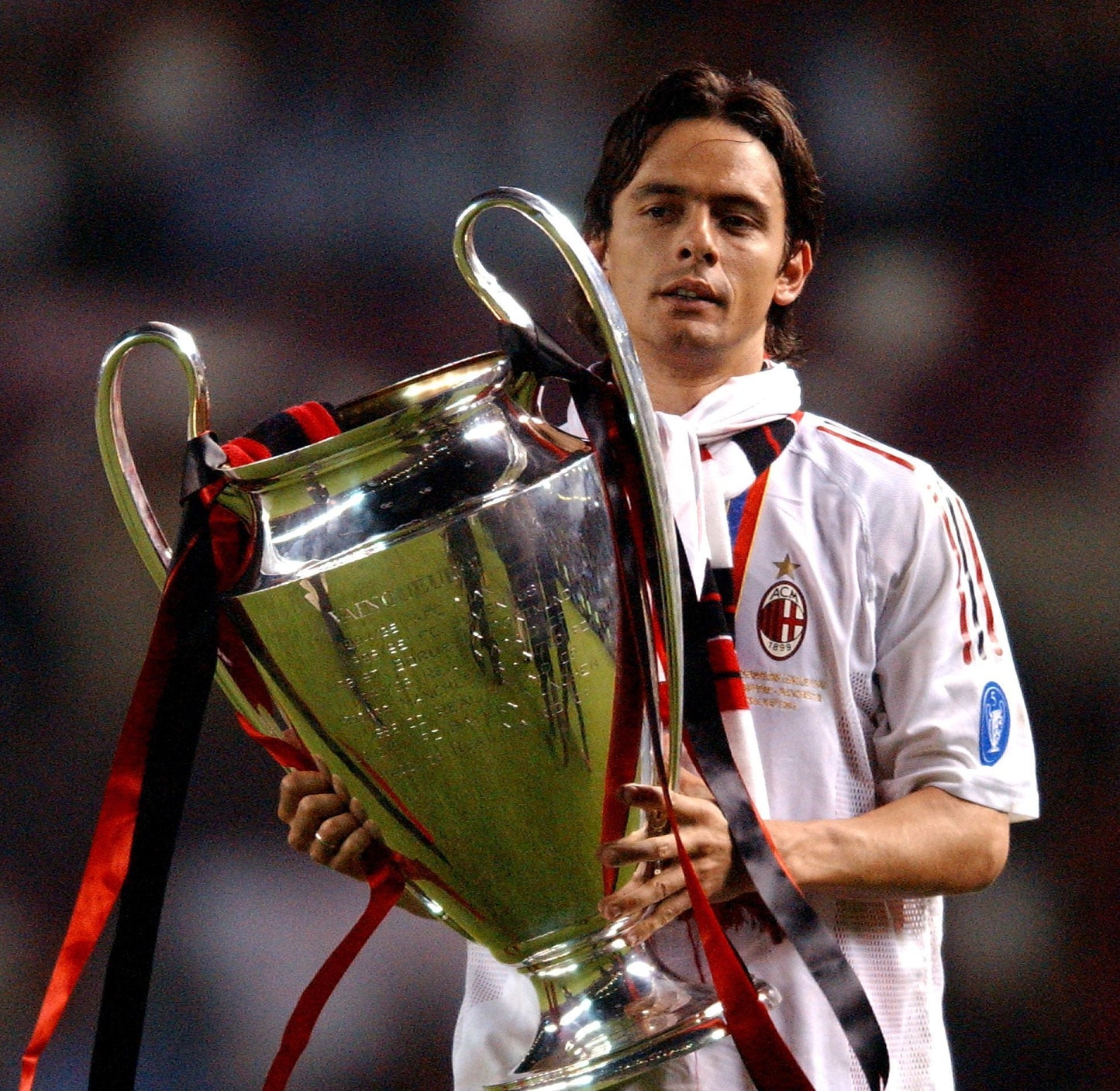 SHIRT AC MILAN CLASSIC AWAY 2002-2003 +INZAGHI 9