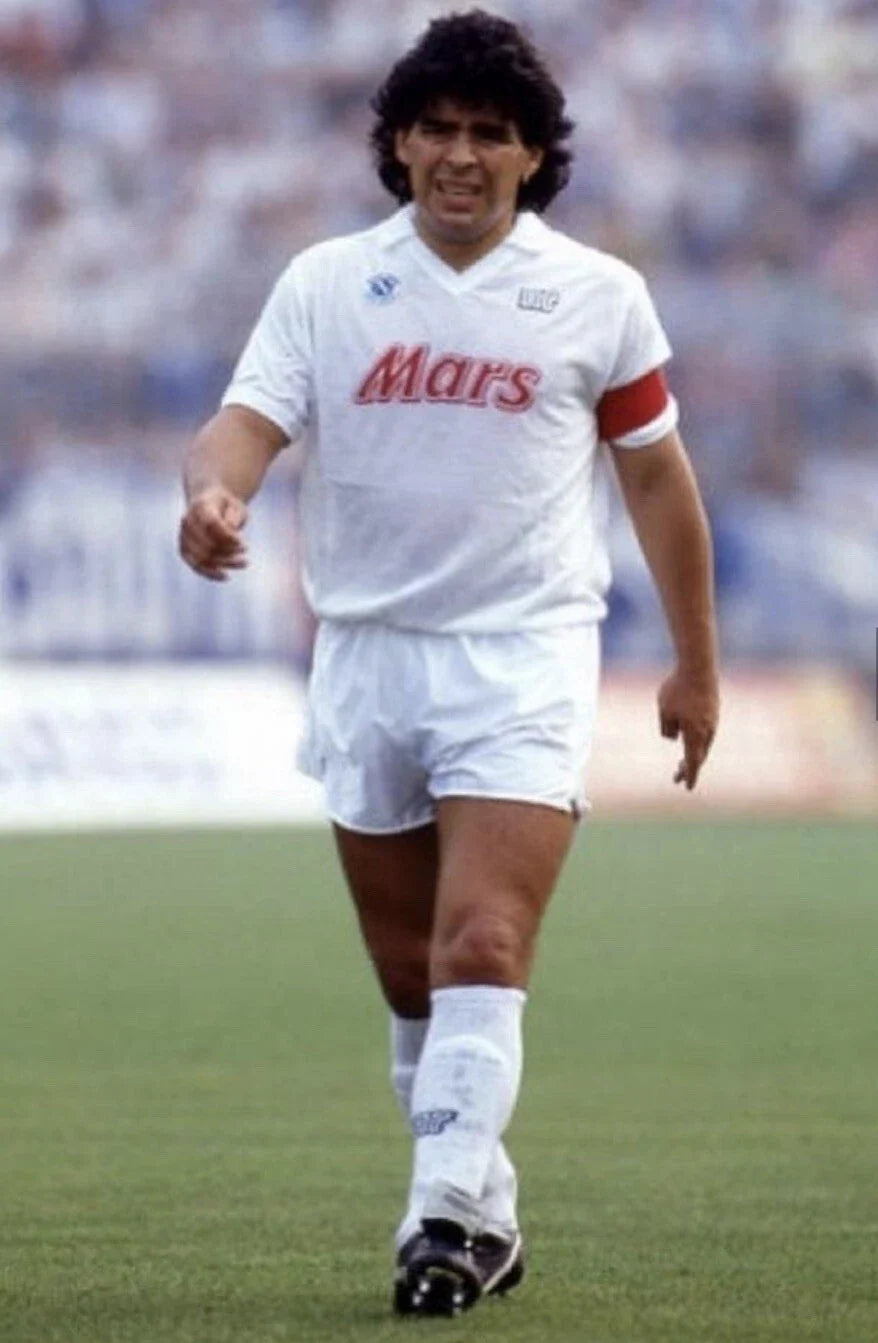 NAPOLI HISTORIC AWAY SHIRT 1987-1988 + MARADONA 10