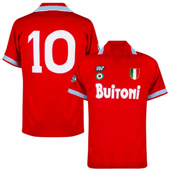 NAPOLI CLASSIC THIRD SHIRT 1987-1988 + MARADONA 10