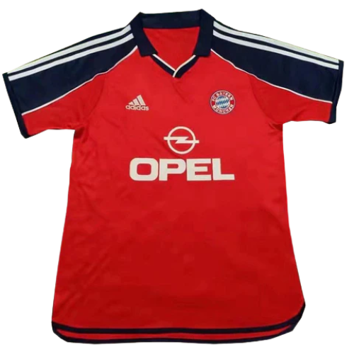 Retro Bayern Monaco Home Shirt 2000/01