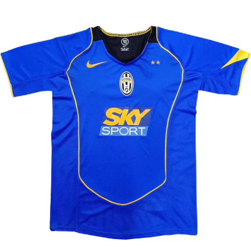 Retro Juventus Away Blue Shirt 2004/05