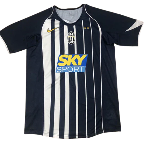 Retro Juventus Black Away Shirt 2004/05
