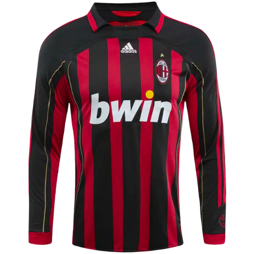 RETRO MILAN HOME LONG-SLEEVE SHIRT 2006/07