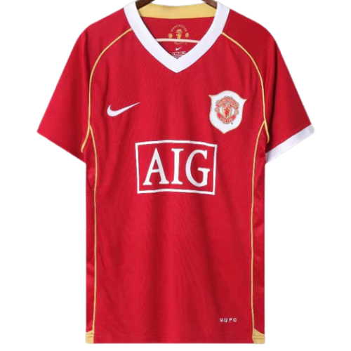 Retro Manchester United Home Shirt 2006/07