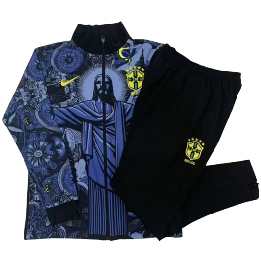 KIT TRACKSUIT TOP + TRACKSUIT BRAZIL 2024/25