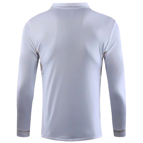 Retro Long-Sleeve Real Madrid Home Shirt 2010/11