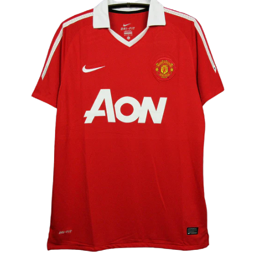 Retro Manchester United Home Shirt 2010/11
