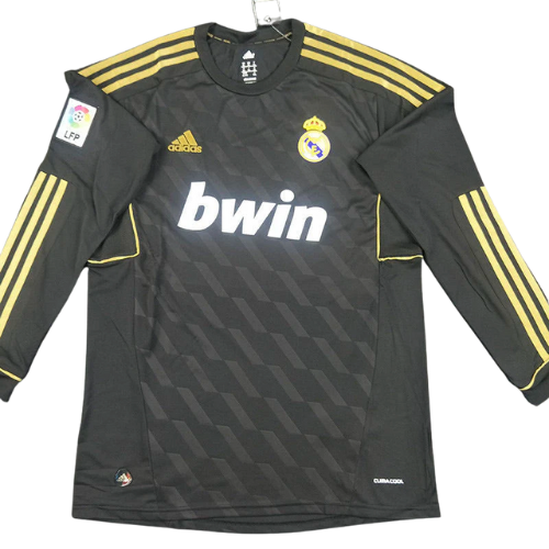 Retro Long-Sleeve Real Madrid Away Shirt 2011/12