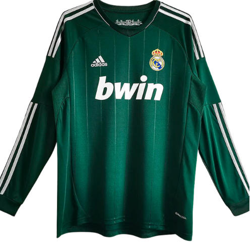 REAL MADRID AWAY LONG-SLEEVE RETRO SHIRT 2012/13