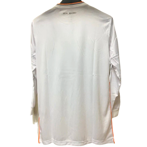 Retro Long-Sleeve Real Madrid Home Shirt 2013/14