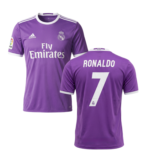 CLASSIC REAL MADRID SHIRT 2016/17 RONALDO CUSTOMISATION