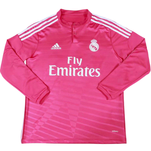 Retro Long-Sleeve Real Madrid Away Shirt 2014/15