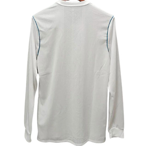 REAL MADRID HOME 2017/18 LONG-SLEEVE RETRO SHIRT