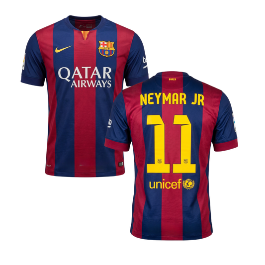 BARCELONA 2016/17 RETRO SHIRT NEYMAR CUSTOMISATION
