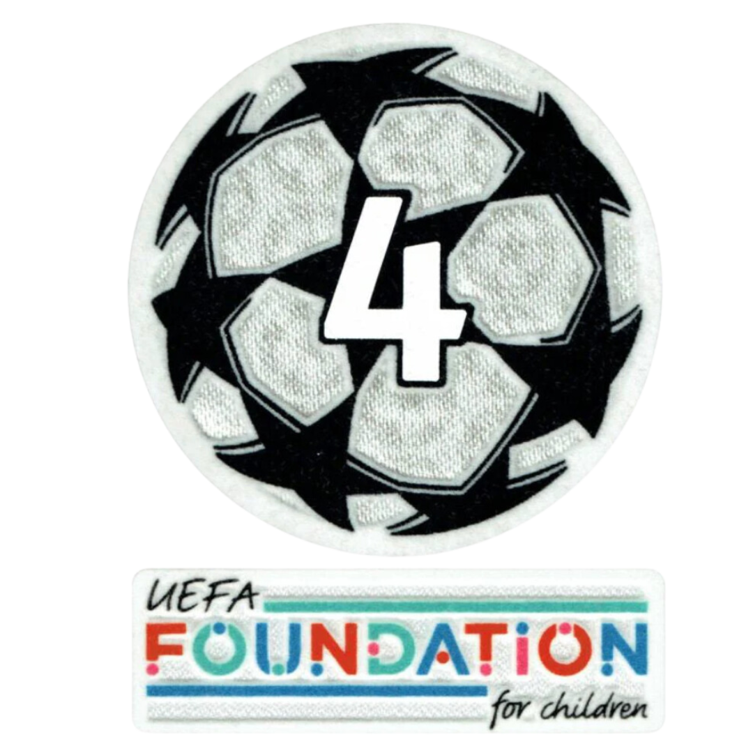 21-23 UCL Starball 4-Time Winner + UEFA Foundation Game Patch