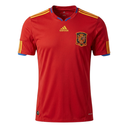 Spain Home Shirt 2010 Retro
