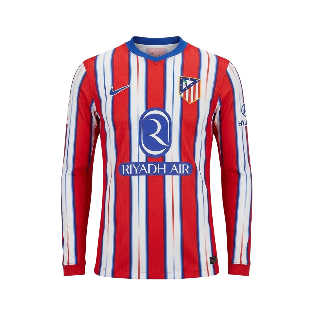 Long-Sleeve Home Shirt Atletico Madrid 2024/25