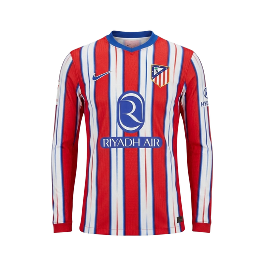 Long-Sleeve Home Shirt Atletico Madrid 2024/25