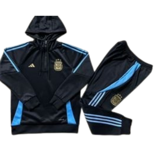 KIT BLACK JACKET + ARGENTINA 2024/25 TRACKSUIT