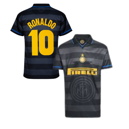INTER HISTORIC AWAY SHIRT 1997/1998 +RONALDO 10