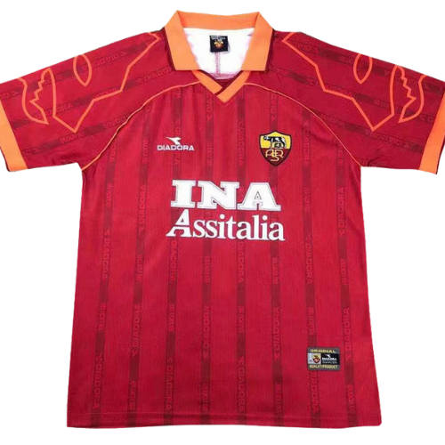 Retro Roma Home Shirt 1999/00
