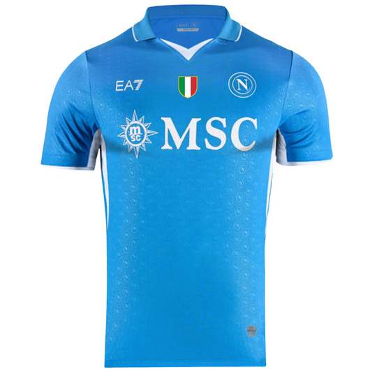 NAPOLI HOME SCUDETTO VICTORY SHIRT (FREE PATCH)
