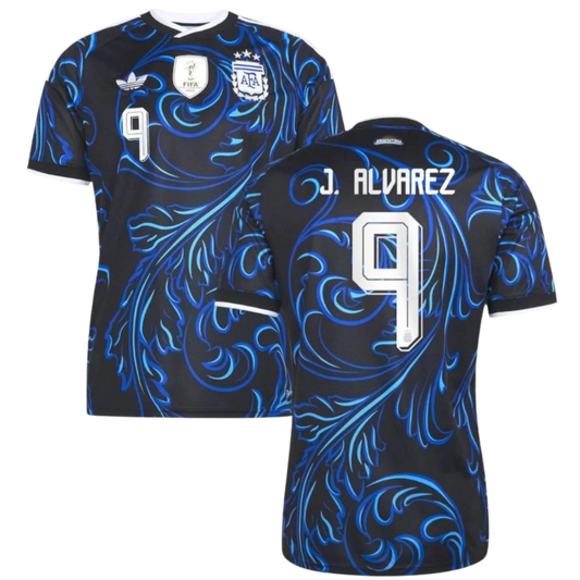 Argentina Away Shirt 2026/27 Personalisation Alvarez